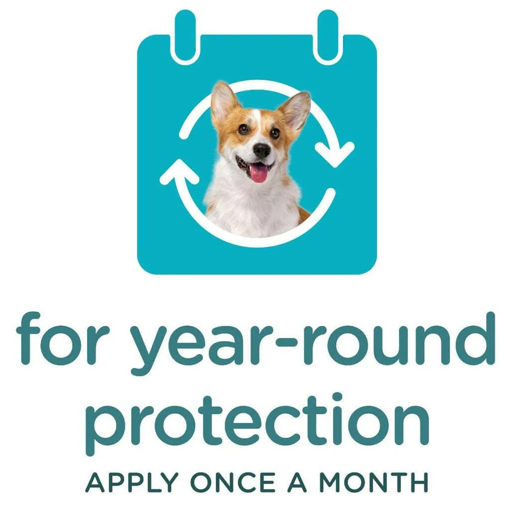Sergeant's Guardian Flea & Tick Topical for Dogs, 7 lbs and 33 lbs, 3-month supply
