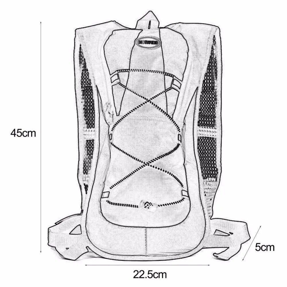 Sidiou Group Unisex Outdoor Sports Backpack Mountaineering Backpack Portable Travel Package