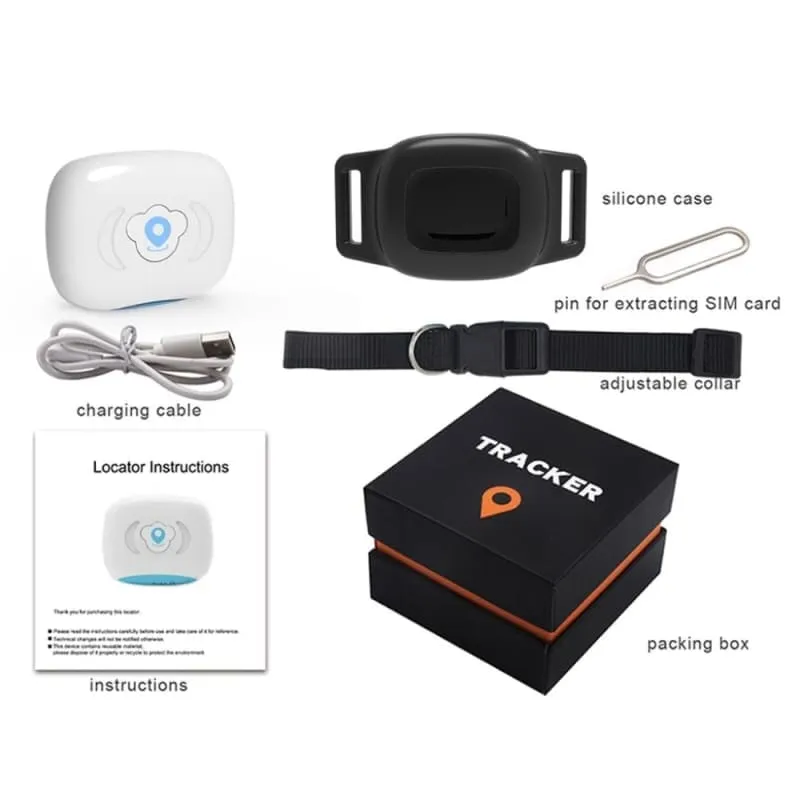 Smart GPS Pets Collar Tracker