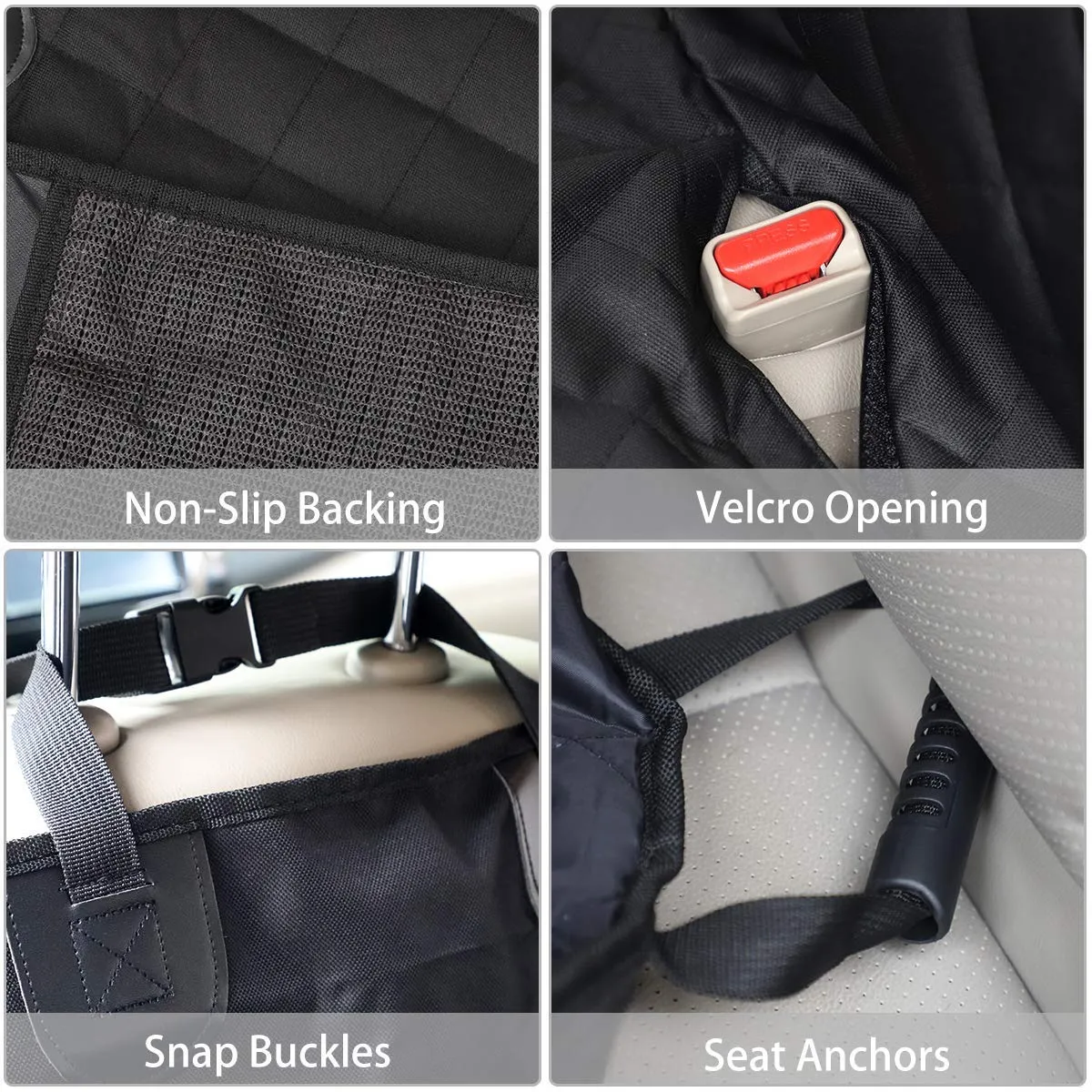 Tesla Model 3 & Y Non-Slip Rear Seat Pet Cover
