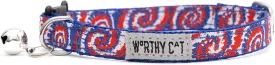 The Worthy Dog Kaleidoscope Lead Collar - Durable, Stylish Adjustable Lead Collars for Dog and Cats