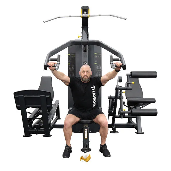 TITANIUM USA PLATINUM SERIES MG30 3 STATION MULTI GYM