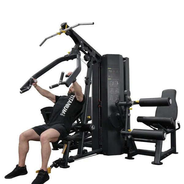 TITANIUM USA PLATINUM SERIES MG30 3 STATION MULTI GYM