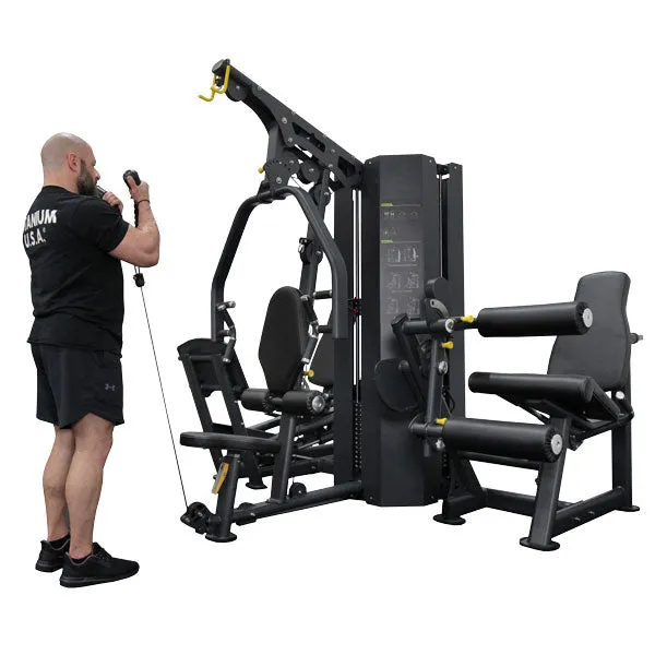 TITANIUM USA PLATINUM SERIES MG30 3 STATION MULTI GYM
