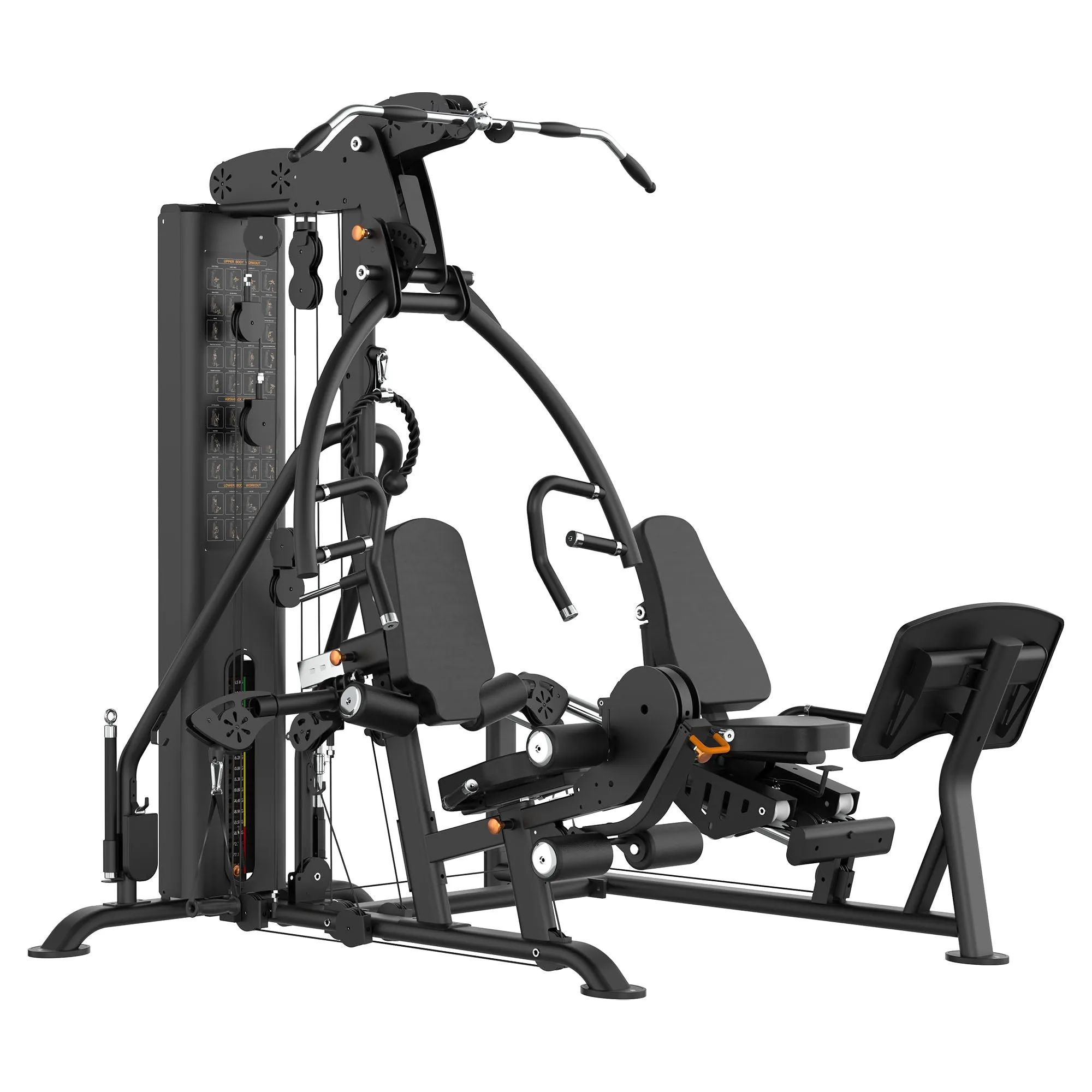 TITANIUM USA X40 MULTI GYM WITH LEG PRESS