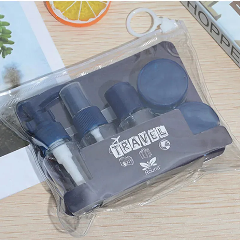 Travel Makeup Containers | 5pc Compact Makeup Bottles Set