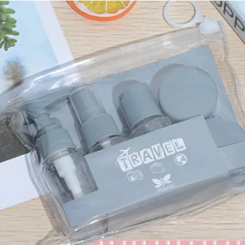 Travel Makeup Containers | 5pc Compact Makeup Bottles Set