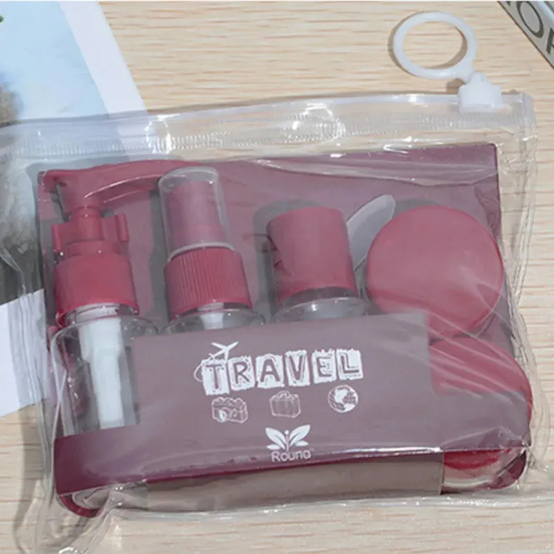 Travel Makeup Containers | 5pc Compact Makeup Bottles Set
