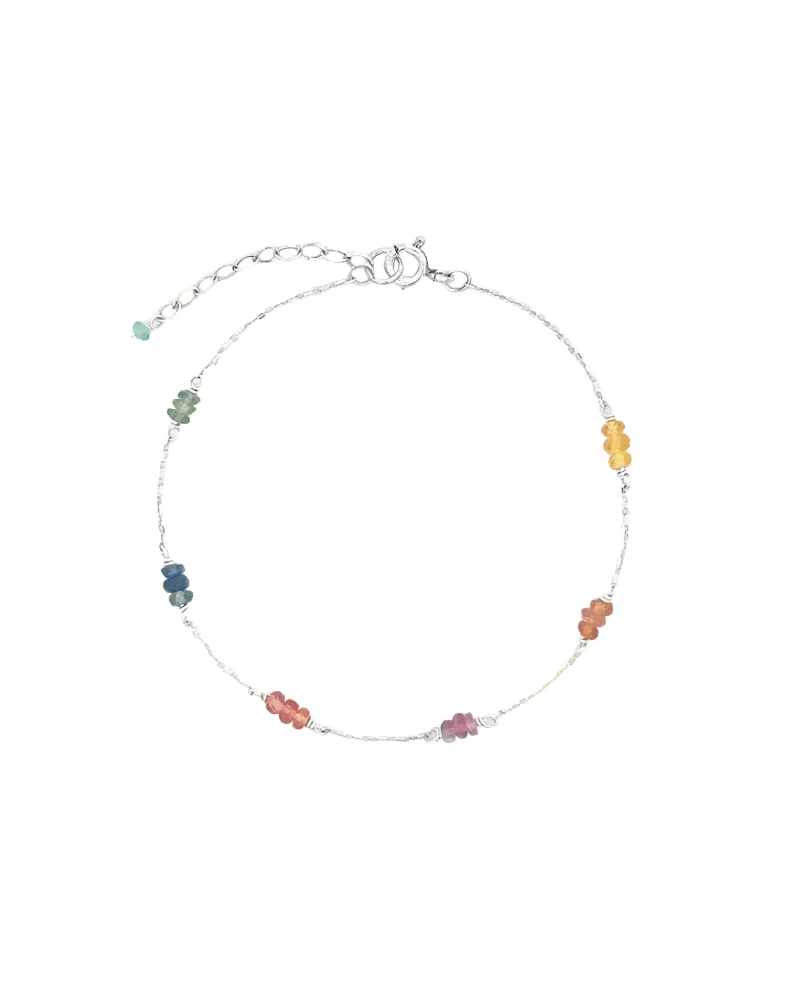Trio Station Stone Bracelet