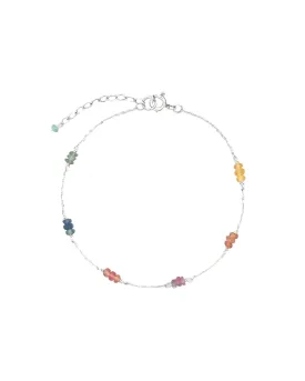 Trio Station Stone Bracelet