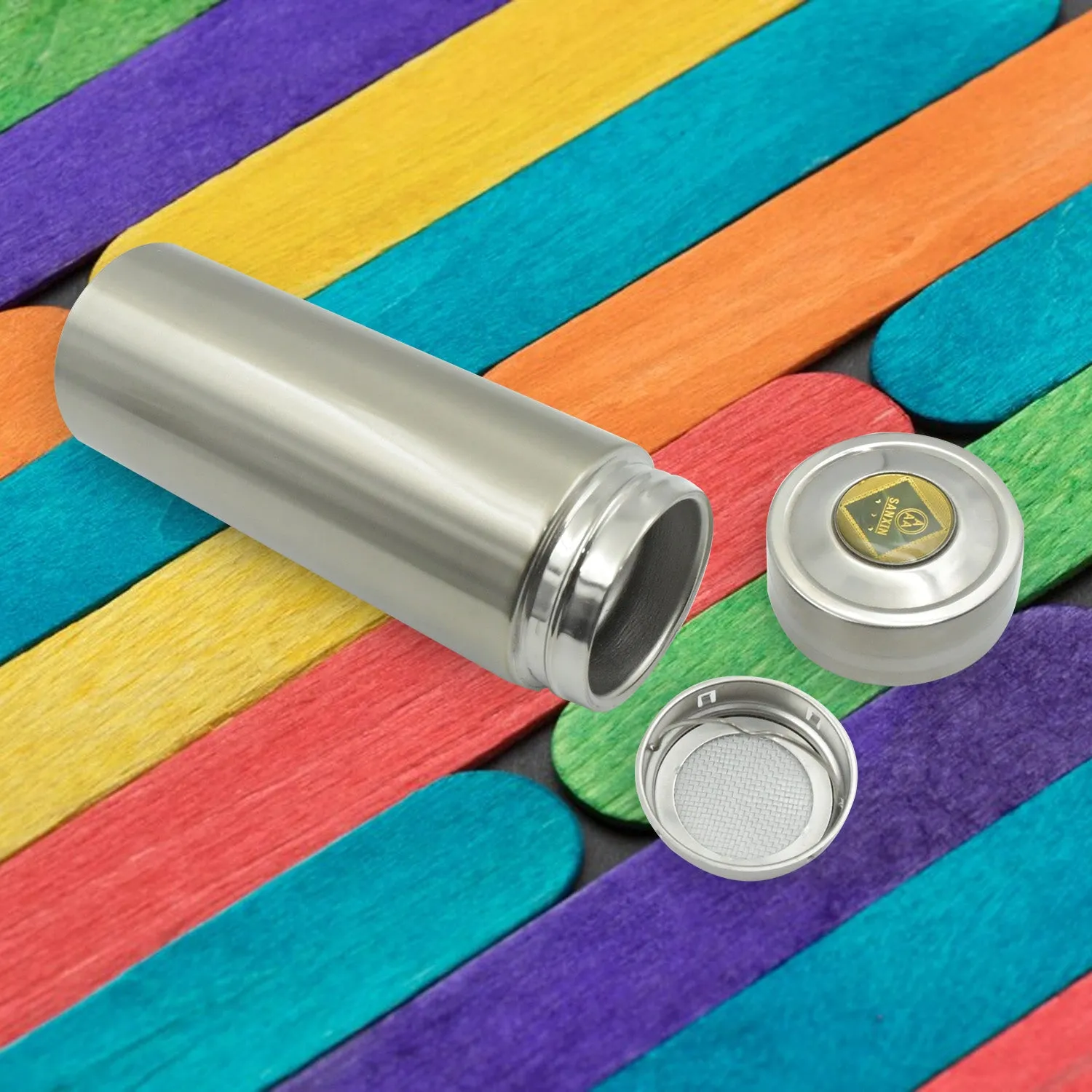 Vacuum Insulated Stainless Steel Flask – Leakproof Travel Bottle (1 Pc)