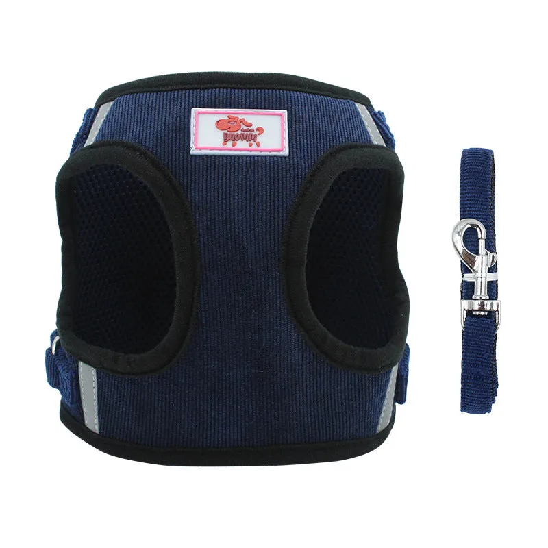 Vest reflective dog leash
