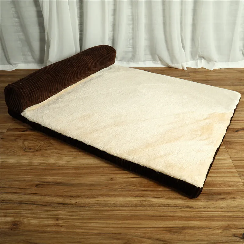 Washable Dog Couch Bed with Removable Cover