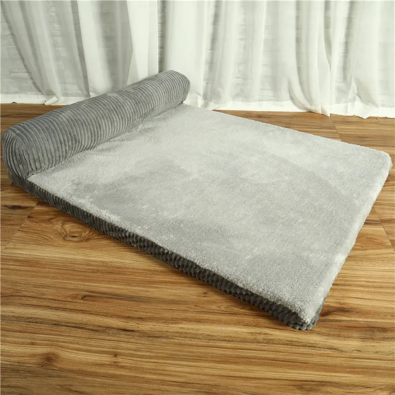 Washable Dog Couch Bed with Removable Cover