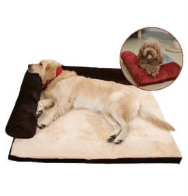 Washable Dog Couch Bed with Removable Cover