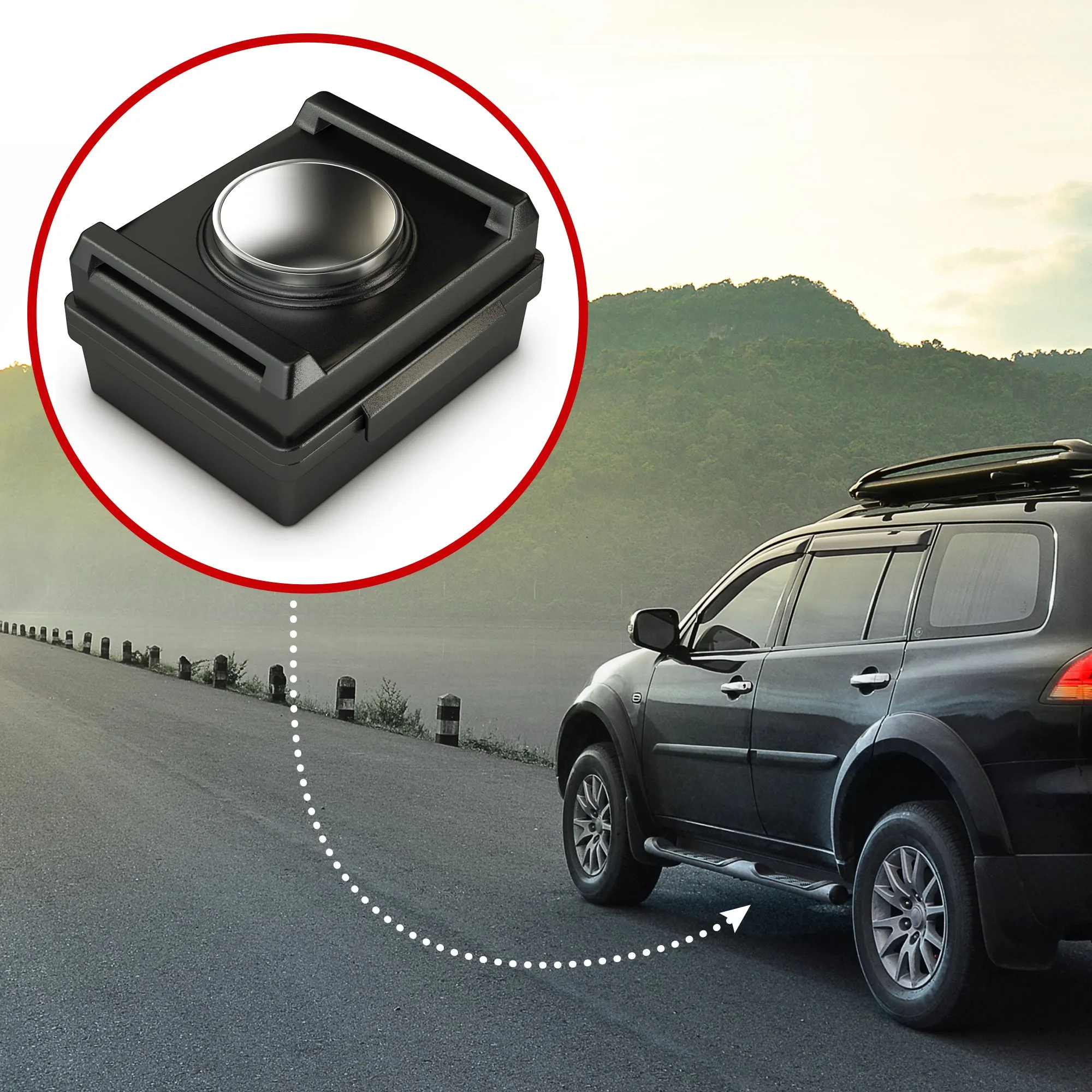 Waterproof Magnetic Box for GPS Tracker   3500mAh battery