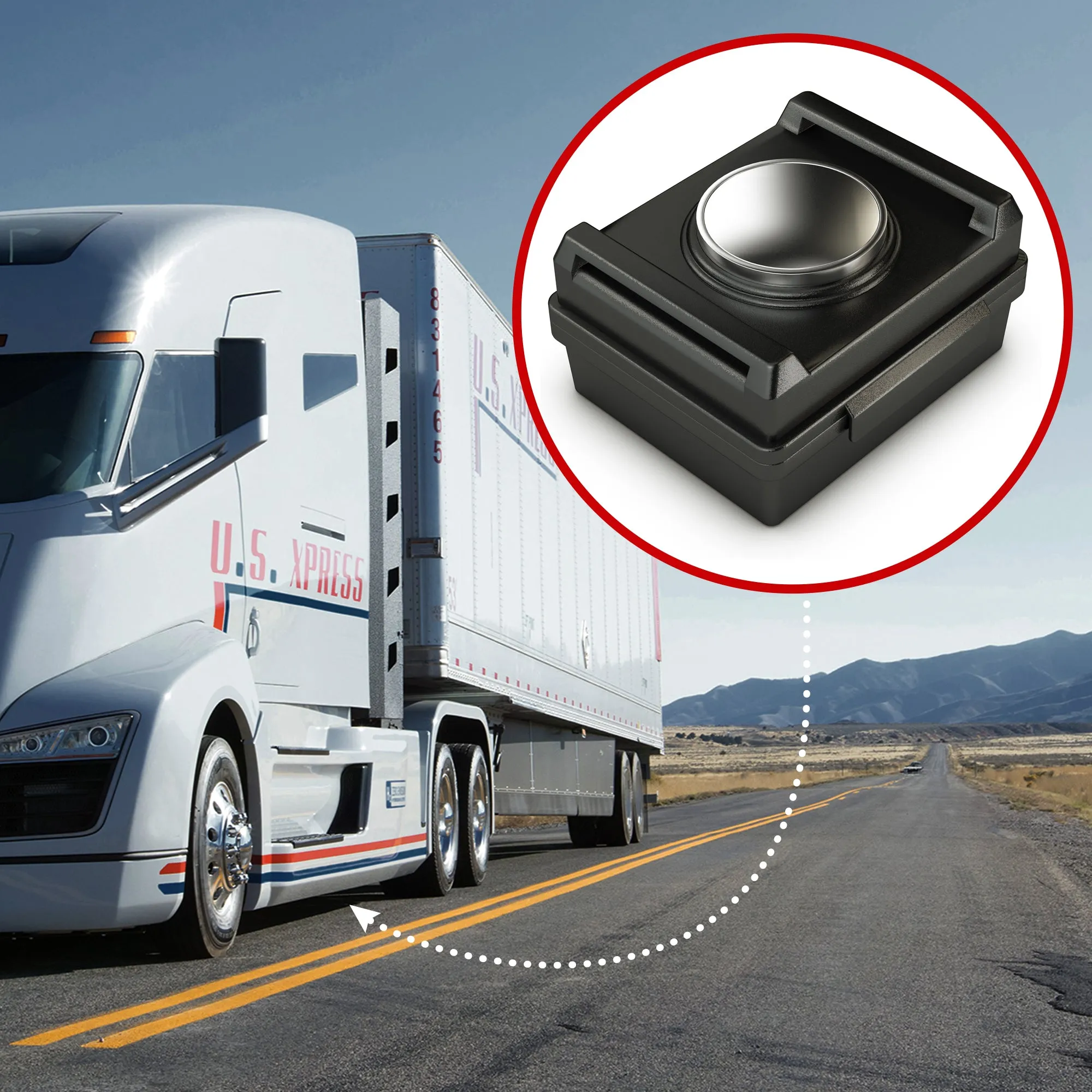 Waterproof Magnetic Box for GPS Tracker   3500mAh battery