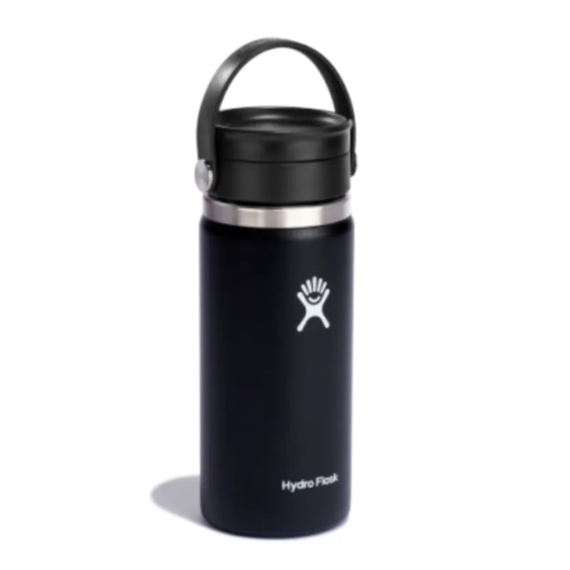 Wide Mouth Bottle with Flex Sip Lid™ Designed for Coffee and Tea, 16 oz