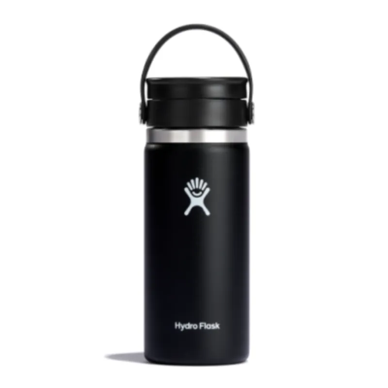 Wide Mouth Bottle with Flex Sip Lid™ Designed for Coffee and Tea, 16 oz